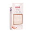 KISS Salon Acrylic French Manicure Set ‘Leilani’, Medium Length, Nude Square Press-On Nails