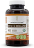 Secrets of the Tribe White Willow Capsules - 800 mg USDA Organic White Willow Dried Bark (120 Capsules)