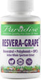 Paradise Herbs Resveragrape - Resveratrol + Polyphenols + OPCs, Super Potent, Ultra Pure, 60 Vegetarian Capsules