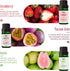 MitFlor Premium Fruit Essential Oils - 6x10ml Fragrance Oil for Candle Soap Making, Summer Diffuser Scents