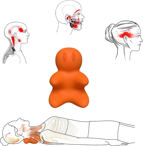 LittleMum Trigger Point Massager Dolly, Myofascial Release Occipital Neuralgia, Neck & Shoulder
