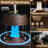 Mor bou 7-Color 2 Morbou Raindrop Aroma Diffuser Room Humidifier with White Noise, Air Mist Essential Oil Diffuser