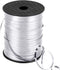 3/16 Inch Crimped Curling Ribbon, 500 Yard Spool for Christmas Balloons or Gift Wrapping (Metallic Silver)