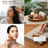 WLZGDFB 2 Pack 4-in-1 Scalp Massager and Gua Sha Tool, Resin Massager Comb for Face & Body, Skin Care Tool for Head Eye