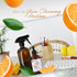 HBNO Organic Orange Essential Oil - Huge 4 oz (120ml) Value Size, USDA Certified Organic for Aromatherapy