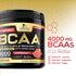 BCAA Powder - 4g BCAAs 2:1:1, 1g Glutamine, B6 - Pre Workout Drink for Energy Boost & Muscle Recovery, Watermelon