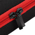 Nylon TPU Electric Shaver Storage Bag for Men Hair Shaving Tool, Organizer for QP2520/90/70 (Black Red)