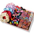 YANRONG Hair Accessories Set, Candy Colors Nylon Hair Ties, Disposable Rubber Bands, 1180PCS for Women