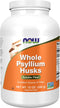 NOW Supplements Whole Psyllium Husks, Granule, 12-Ounce, Non-GMO Project Verified, Soluble Fiber