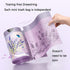 YIHUANYIFA 2.6 150pcs (2.6 150 Count) Gallon Small Trash Bags Tearing-Free Drawstring for Bathroom Office Home Bedroom