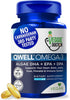 Vegan Omega 3 Supplement - Plant Based Algae Omega 3 Fish Oil Alternative for Heart, Brain, Joint Support