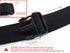 EMI 60" Pink Polyester Gait Belt with Plastic Buckle for Elderly Transfer Assistance