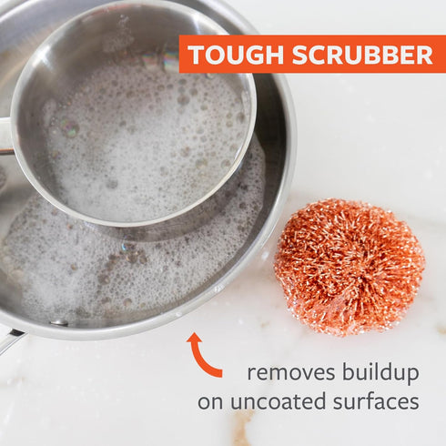 Full Circle Lucky Scrubber - Set of 3 Copper Scrubbers