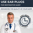 Peace&Quiet PQ Wax Ear Plugs - 15 Soft Silicone Gel Wax Earplugs for Sleeping, Swimming, 32 Db Noise Cancelling