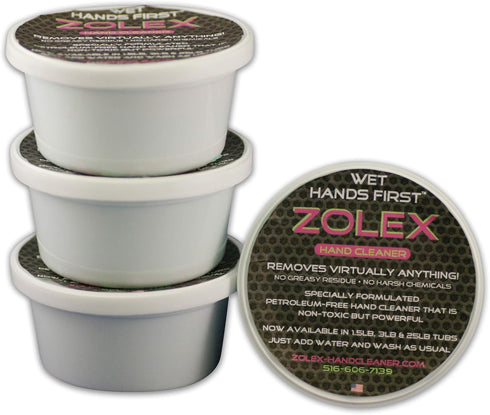 Pack Zolex Water Activated Hand Cleaner for Working Hands| Stain Remover for Heavy Duty Workers | Grease Remover