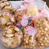 Set Of 50 Gift Organza Bags, 4x6 Inch Pink Drawstring for Baby Shower, Wedding, and Party Favors