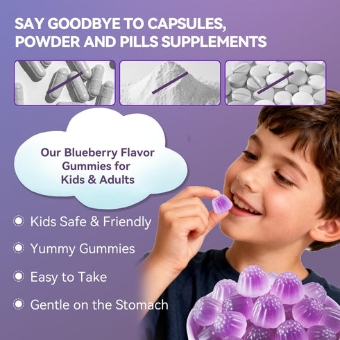 Gummies D3 K2, Gummies Immunity 60 Gummies Height Growth for Kids & Teens - Calcium, Vitamin + Zinc, Magnesium