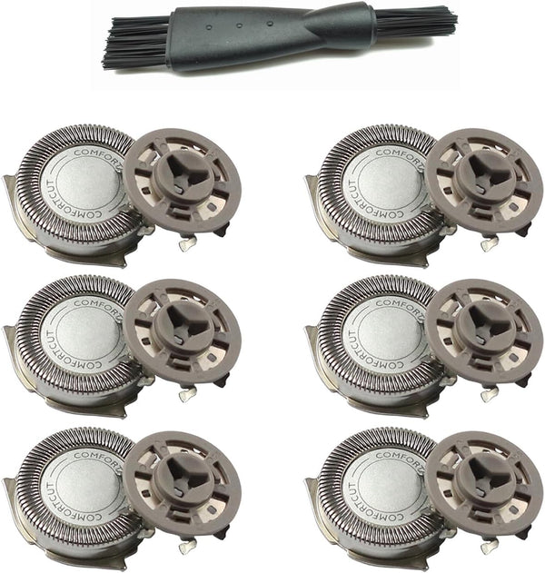 SH50 Replaceable AquaTouch Shaver Blade Set for Philips Norelco S5000 Series (6-pc Pack)