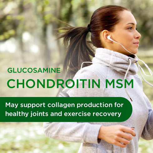 EMERALD LABS Glucosamine Chondroitin with MSM - Dietary Supplement for Healthy Joints, 120 Capsules