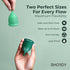 Set 12-Hour SHORDY Menstrual Cups with Applicator & Lube Reusable Period Cups (Small & Large) for Beginners