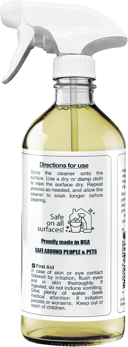 All Purpose Cleaner Cleaning Spray 16 oz - Multi Surface Cleaner for Counters, Wood, Stone, Tile, Fabric, Tub &