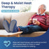 REVIX Microwavable Booties for Cold Feet Moist Heat Therapy, Heated Slippers Women & Men for Soothing Cold Foot