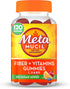 Metamucil Fiber Gummies for Adults - 120 Count, Vitamins C, D, B12, No Sugar Added, Citrus Berry Flavor