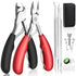 Modacraft 8 PCS Podiatrist Toenail Clippers, Professional Heavy Duty Ingrown & Thick Nail Clippers Kit