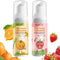 Foam Toothpaste Kids, Foaming Toothpaste for U Shape Toothbrush, Travel Friendly, 2PCs x 60ml