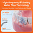 Bitvae C5 Cordless Water Dental Flosser - 3 Modes, 5 Intensities, IPX7 Waterproof, 5 Tips for Teeth Cleaning - Black