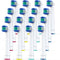 Replacement Toothbrush Heads Compatible with Oral-B Braun, Pack of 16 Professional Replacement