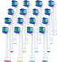 Replacement Toothbrush Heads Compatible with Oral-B Braun, Pack of 16 Professional Replacement