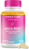 Pink Stork Maca Root Capsules for Women Organic Maca with BioPerine for