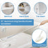 Qaestfy Shower Scrubber Cleaning Brush Combo Bath Tub Tile Cleaner Scrubber Brush with 51'' Adjustable Long Handle Scrub Brush for Bathroom Shower Bathtub Wall Mop Cleaning Scrubbing by Qaestfy