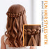 YGDZ Elastic Hair Bands, 600 Pcs Mini Hair Ties in 5 Colors, Elastic Hair Ties for Girls and Women