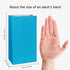 KEYYOOMY Mini Blue Paper Bags, Blue Party Favor Bags, Small Goodie Bag, 24 CT
