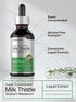 Horbaeach Milk Thistle Extract Liquid | 2 fl oz | Alcohol Free Vegetarian Non-GMO Gluten Free Supplement