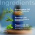 Breathe Essential Oil Blend 30 ml - Breath Easy Sinus Relief Essential Oil for Humidifier, Diffuser, Aromatherapy