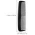 Leinuosen 12 Pieces Hair Combs Set, Pocket Plastic Fine Tooth Dressing Comb for Women and Men, Peines Para Cabello