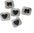 4 Pack 3D Design Cute Contact Lens Cases, Travel Eye Contacts Case Box Holder with Tweezers and Solution Bottle Kit
