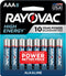 Rayovac AAA Alkaline Batteries, 8 Count