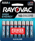 Rayovac AAA Alkaline Batteries, 8 Count