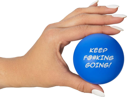 Motivational Stress Balls for Adults, 3-Pack Anxiety Relief Hand Therapy Fidget Toy Strengthener