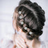 inSowni 128 Pack U-shaped Silver Pearl Flower Rhinestone Crystal Hair Pins + Spiral Twist Hair Clips for Brides, Women,