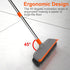Multi Purpose Floor Scrub Brush with Long Handle, BITOPE 10" Heavy Duty Scrubber for Tile, Kitchen, and Garage