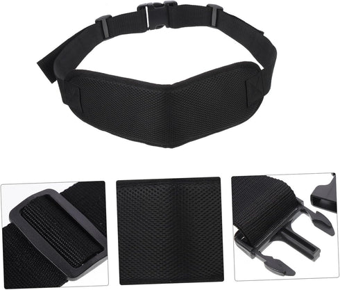 Healifty Adjustable Elastic Leg Strap for Elderly Patients Lightweight and Comfortable Leg Support Strap for Wheelchair