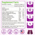 High Absorption Calcium Magnesium Zinc Gummies, Sugar Free Calcium Magnesium Supplement with Potassium Vitamin D3 for Bone & Teeth Strength, Muscle Function - Vegan, Blueberry Flavor 120 Cts