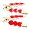 Valentine’s Day Hair Clips, Sparkly Rhinestone Enamel Cupid Heart Hairpins for Women Girls, 4 Pack
