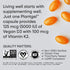 Sports Research Vitamin D3 K2 with Coconut Oil - Vegan D3 5000iu & K2 MK7 for Bone & Immune Health - 30 Softgels