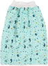Wearable Incontinence Bed Pads Washable,Adult Diaper Skirt,Wearable Incontinence Mat,Washable Cotton Cloth Reusable
